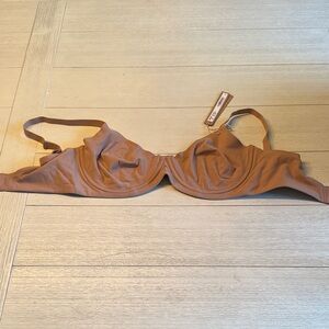 NWT SKIMS Women's Fits Everybody Unlined Demi Bra Sienna 36DD